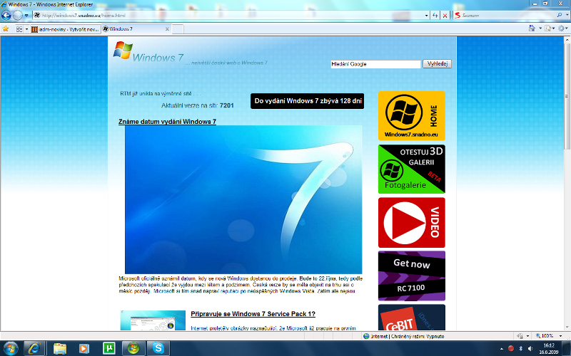 Web Windows 7